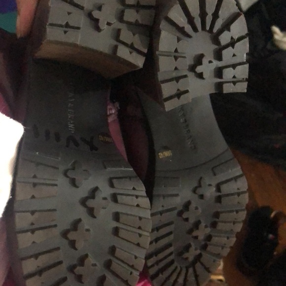 Lucky brand chunky heel leather Ankle boots - Picture 4 of 4